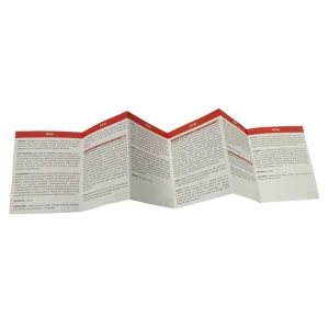 Offset Printing Writing Paper Flyers Brochures Instruction Manual for Packaging