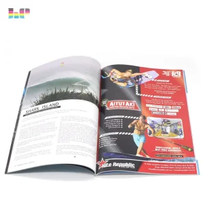 On Demand Custom Flyer Catalogue Brochure Magazine Softcover Book Printing Services