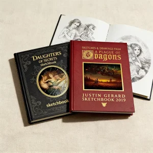 On-Demand Custom Printing Personal Portfolios Hardcover Full-Color Hand-Drawn Illustration Comic Manuscripts