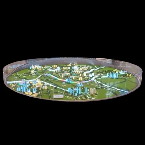 One Stop Service For High End Customized City Architectural Planning Models 3D Model Design For Hotels Villas Models