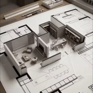One Stop Solution Villa Residence Project Interior Structural Design Luxury Home Decoration 3D Rendering Modern Interior Design