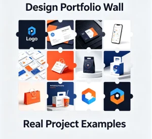 One stop Creative Design Consultancy Custom Vector Logo Business Cards Scene Images Full Brand Visual Identity Design