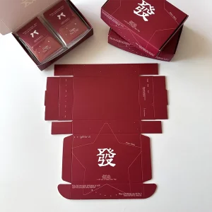 [Only Custom] Custom 400 SBS Printed Playing Card Packaging Box Foldable Mailer Box Kids Clothing Socks White Packing Box