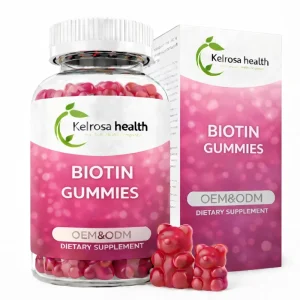 Organic Biotin for Hair Private Label Multivitamins Supplement Adult Biotin Skin Care Gummies