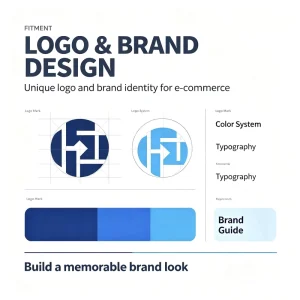 Original Brand Logo Design and Corporate Visual Identity Solutions with Vector Graphic Creation