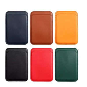 Original Magnet Leather Phone Case Credit Card Wallet Pouch for iPhone