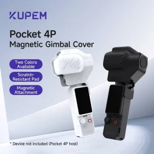Original Magnetic Gimbal Cover Screen Protector Gimbal Clip for DJI Pocket 4P Pocket Camera Protective Shell