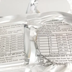 Ortho Aligner Lab Splint Dental Coping Kit TPU PETG Vacuum Former Dental Resin Sheets CE ISO Certified Beauty Personal Care