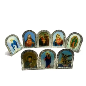 Orthodox Icon Jesus and Virgin Maria Church Gifts and Home Decor Christian Metal Articulos Religiosos