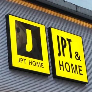 Outdoor 3D LED Acrylic Edge-Lit Advertising Signboard