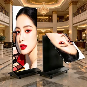 Outdoor Flooring Standing Digital Video Advertising LED Poster Display Beauty Salon Poster LED Poster LED Screen
