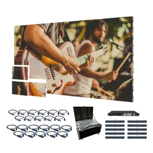 Outdoor Indoor P3.91 Rental LED Display Stage Screen 500×500 HD LED Board Display Screen Panel