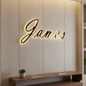 Outdoor Storefront Signs Office Backlit Acrylic Signs Outdoor Storefront LED Sign Acrylic Letters Signage