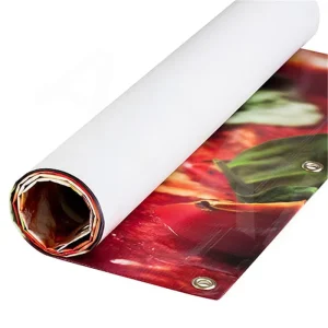 Outdoor Wall Advertising PVC Vinyl Banner Printing Material