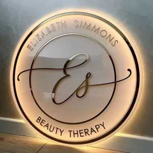 Outdoor Wall Store Front Advertising 3D Business Signage Shop Logo Aluminum Channel Letters Illuminated LED Electronic Signs