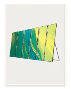 P2.5 4K Indoor Movable LED Video Display Screen, Customized Size, Magnetic Advertising Poster