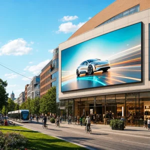 P4 IP65 Waterproof SMD 960x960mm Outdoor LED Screen for Hotel Exterior Advertising Factory Direct Service