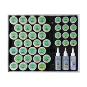 PFZ Set Material Specialist Filling Dental Material Porcelain Kit Dental Ceramic Powder Dental Master Kit