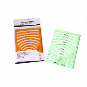 PP Plastic Drawing Template Ruler