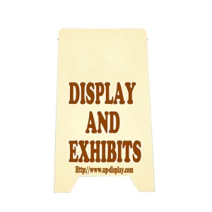 PVC Pavement Board Poster Stand for Trade Show Artwork Display