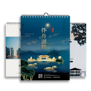 Paper Advent Desk Calendar, Table or Wall Calendar, Office Display Clock