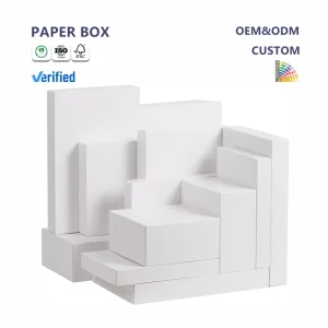Paper Gift Box With Custom Design Eco-Friendly Material for Wedding Favors and Party Souvenirs