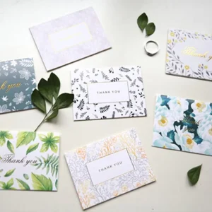 Paper Greeting Card for Wedding Event