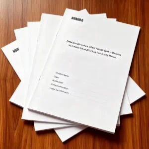 Paperback Custom Product Promotion Brochure Book Catalog Booklet Brochure Printing Paper