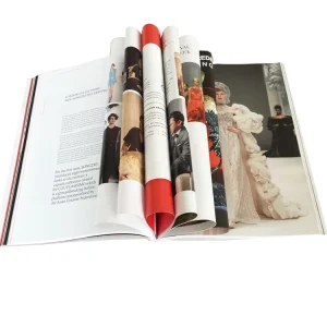 Paperback Top Quality Fashion Custom Fashion Magazine