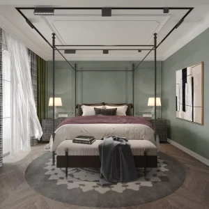 Parisian Apartment Villa Basement Interior Design Service 3D Rendering Kitchen Solutions Modern One Stop Project