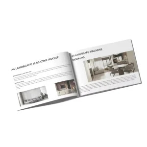 Perfect Binding Coated Paper Brochure Printing Custom for Household Products Catalogue