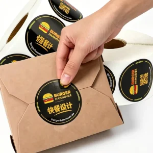 Permanent Waterproof Eco-Friendly Self-Adhesive Vinyl Custom Label Stickers for Bottles Packaging Customizable Shapes Color