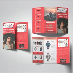Personal Design Shop Store Marketing Advertising Flyer Custom Premium Paper Leaflet Factory Printing Product Publicize Brochure