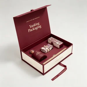 Personalised Custom Beauty Products Package Perfume Aromatherapy Oil Paper Magnet Box For Serum Skincare Packaging Box