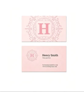 Personalized Business Card Custom Printing Design with Logo Text QR Code Professional Corporate Individual Branding