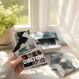 Personalized Custom Art Collectible Trading Cards with Custom Packaging Box & Individual Sealed Bags
