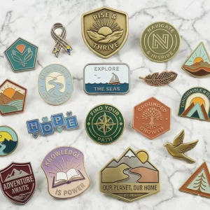 Personalized Custom Design Logo Name Gold Plated Souvenir Lapel Badge Cute Cartoon Soft Hard Enamel Anime Metal Pins for Clothes