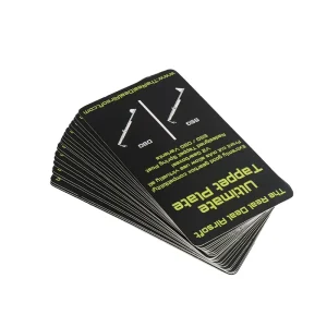 Personalized Custom Printed Instruction Paper Card Insert Business Cards