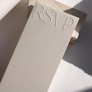 Personalized Design Custom Shape Greeting Cards Luxury Embossed Logo Printing Thank You Cards with Gold Foil Stamping