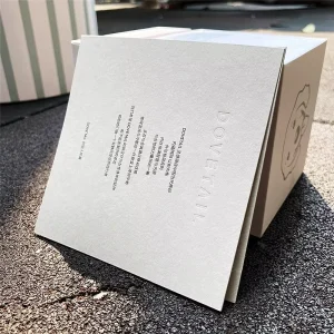 Personalized Embossed Greeting Paper Cards Boujee Thank You for Your Order Card