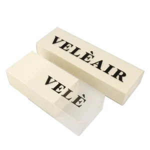 Personalized Foldable Sliding Frosted Plastic Box Outer Packaging Custom Logo Product Paper Box Packaging