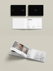 Personalized Full Color Printing Booklet Catalog Brochure Flyer Leaflet Magazine Folder For Brand Promotion Marketing Use