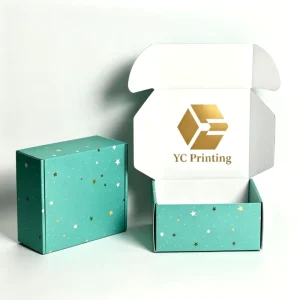 Personalized Printed F Flute Corrugated Mailer Paper Box Universal Shipping Packaging for All Recycled Materials Sponge