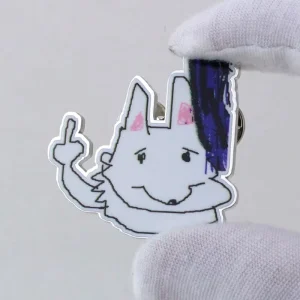 Pet themed cute badge, customized anime IP image badge, customized production factory with pictures