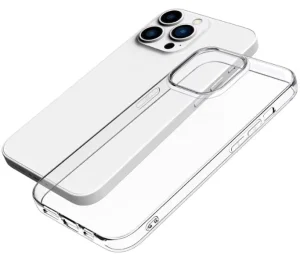 Phone 17 Pro Case Clear Cover Not Yellowing Shockproof 1.5mm Phone Case for Phone 14 13 Pro 12 11 TPU Soft Case