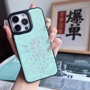 Phone Accessories Leather Case for iPhone 11 12 13 14 15 16 17 Pro Max and Samsung