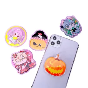 Phone Holder Acrylic for Custom shaped Cartoon animation Design Retractable Promotional Gift Anime themed