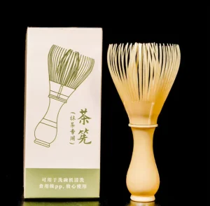 Plastic Matcha Whisk Chasen Modern Design Semi handmade Convenient Fujian Origin for Tea Ceremony and Daily Brewing