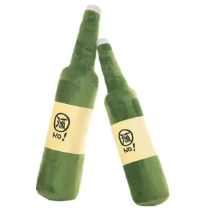 Plush Toy Cigarette Beer Bottle No Smoking Sleeping Long Pillow Doll