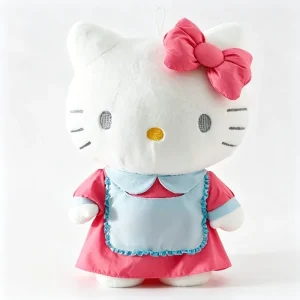 Plush Toys Cartoon Pink Maid Costume Doll 8inch Cute Cuddly Lovely Vending Machine Plush For Shop